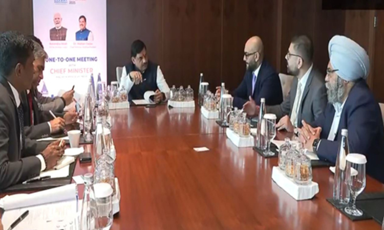 UAE: Madhya Pradesh CM Mohan Yadav holds meeting with Tata Group UAE: Madhya Pradesh CM Mohan Yadav holds meeting with Tata Group