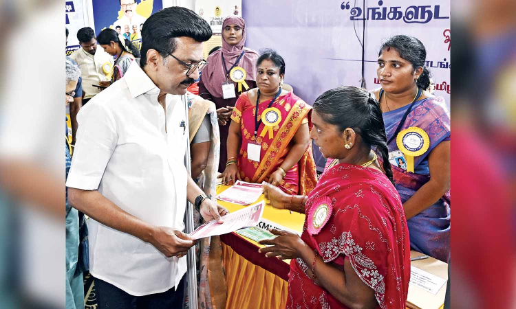 CM’s scheme promises solution in under 2 months; 10,000 camps to be held across TN until November CM’s scheme promises solution in under 2 months; 10,000 camps to be held across TN until November