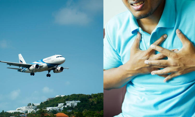 Passenger dies of heart attack on flight from Kuala Lumpur to Tiruchy Passenger dies of heart attack on flight from Kuala Lumpur to Tiruchy