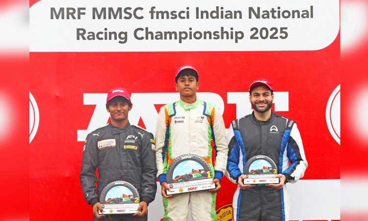 4W National Racing Championship: Arjun Chheda, Ishaan Madesh share honours 4W National Racing Championship: Arjun Chheda, Ishaan Madesh share honours