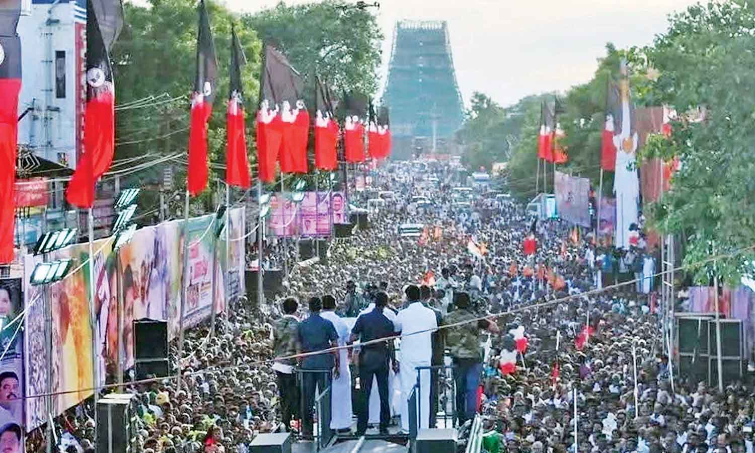 DMK harping on our alliance after losing poll plot, says EPS DMK harping on our alliance after losing poll plot, says EPS