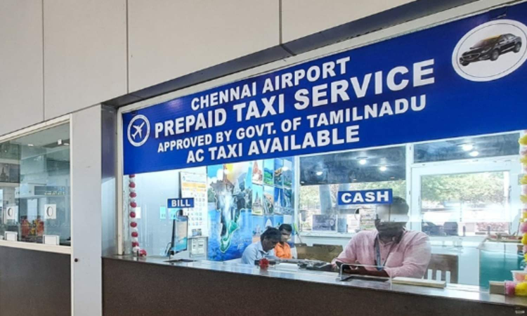 Now, book pre-paid taxi at Chennai airport through app Now, book pre-paid taxi at Chennai airport through app