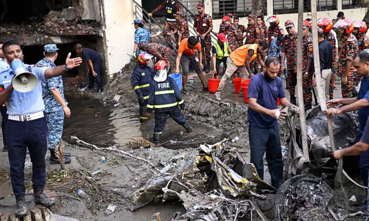 Bangladesh school jet crash death toll rises to 27 Bangladesh school jet crash death toll rises to 27