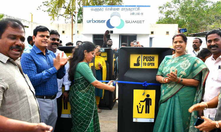 Mayor Priya flags off 99 vehicles for waste management in zones 9 to 15