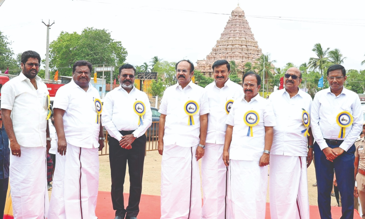 Gangaikonda Cholapuram is legacy, says Minister Thennarasu Gangaikonda Cholapuram is legacy, says Minister Thennarasu