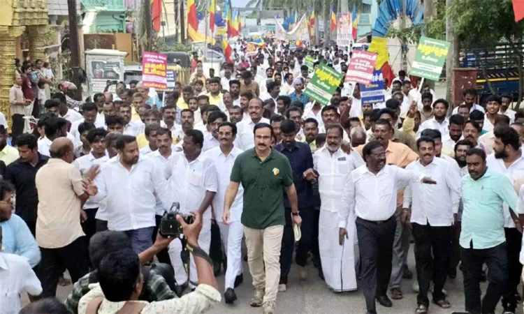Ramadoss got no democratic right to block son’s yatra: Anbumani camp Ramadoss got no democratic right to block son’s yatra: Anbumani camp