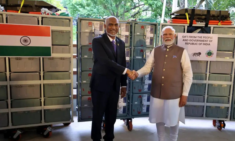 India looks forward to boosting ties with Maldives, committed to support capacity building: PM Modi India looks forward to boosting ties with Maldives, committed to support capacity building: PM Modi