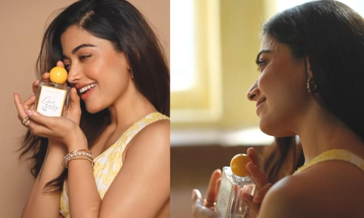 Rashmika joins hands with Snapchat for biggest creator selfie; launches new perfume brand Rashmika joins hands with Snapchat for biggest creator selfie; launches new perfume brand