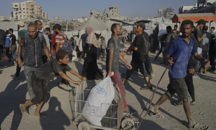 Social Collapse: Bibi is choosing to starve Gaza Social Collapse: Bibi is choosing to starve Gaza