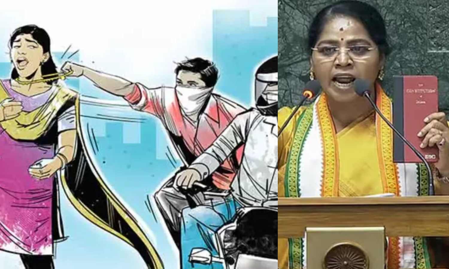 Mayiladuthurai MP Sudhas gold chain snatched in Delhis Chanakyapuri Mayiladuthurai MP Sudhas gold chain snatched in Delhis Chanakyapuri
