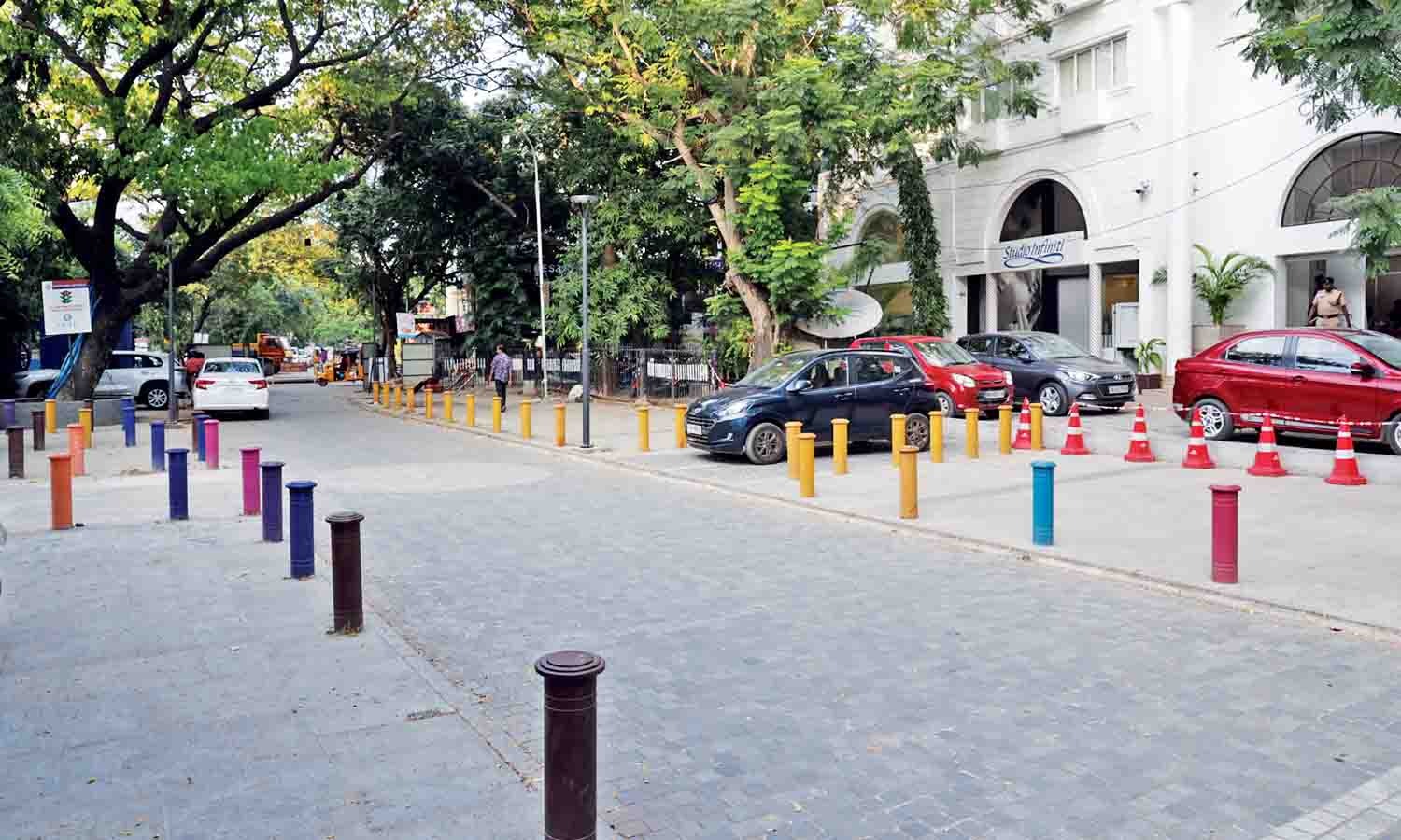 Pedestrian plaza along KNK Road will be open to public in Sept Pedestrian plaza along KNK Road will be open to public in Sept