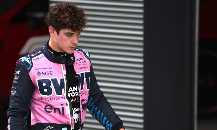Alpine F1 driver Colapinto crashes during tyre test Alpine F1 driver Colapinto crashes during tyre test