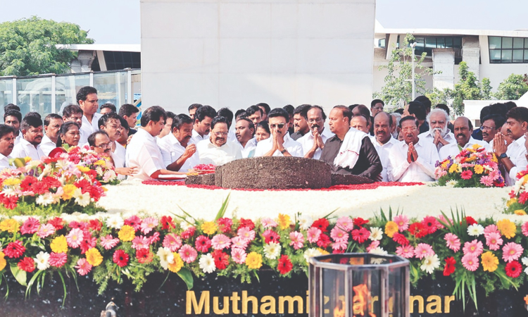 On MK’s death anniv, Stalin launches DMK’s media training scheme On MK’s death anniv, Stalin launches DMK’s media training scheme