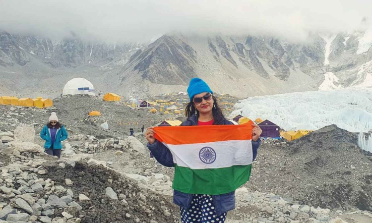 ‘The determination helped me through the Everest trek’ ‘The determination helped me through the Everest trek’