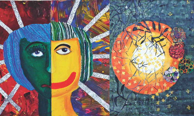 Art show explores teens take on happiness Art show explores teens take on happiness