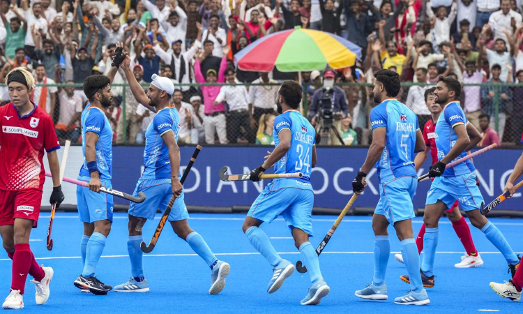 Hockey Asia Cup: India beat Japan 3-2 for second straight win Hockey Asia Cup: India beat Japan 3-2 for second straight win