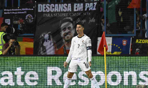 Cristiano Ronaldo scores a stunning goal as he targets a sixth World Cup Cristiano Ronaldo scores a stunning goal as he targets a sixth World Cup