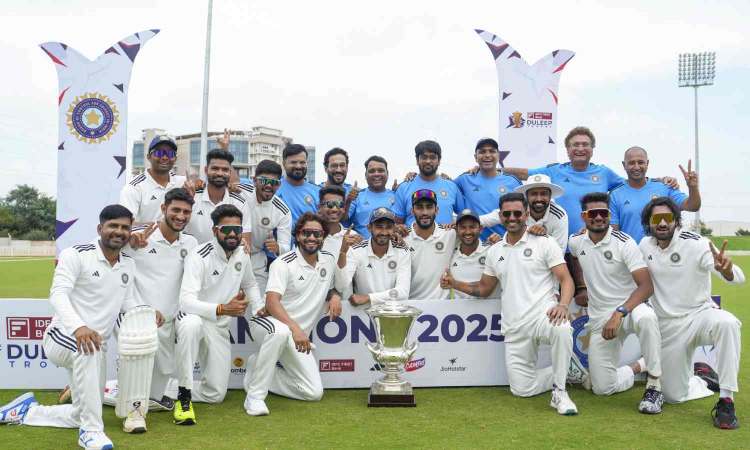 Central Zone beats South Zone by 6 wickets to lift Duleep Trophy Central Zone beats South Zone by 6 wickets to lift Duleep Trophy