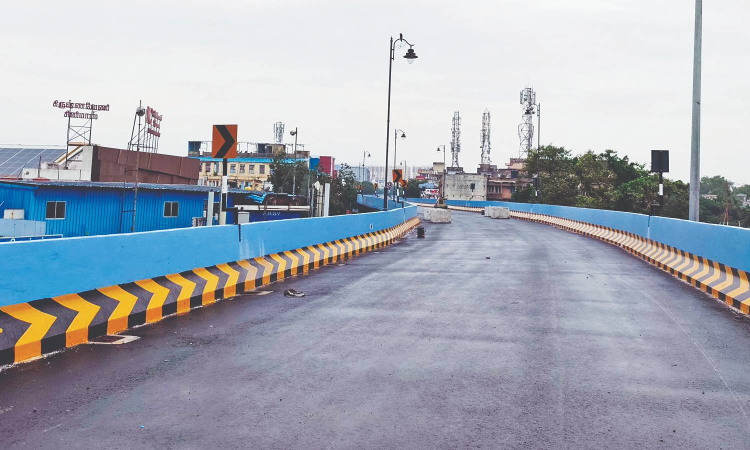 Chennais first steel flyover at T Nagar to open by Sept end Chennais first steel flyover at T Nagar to open by Sept end
