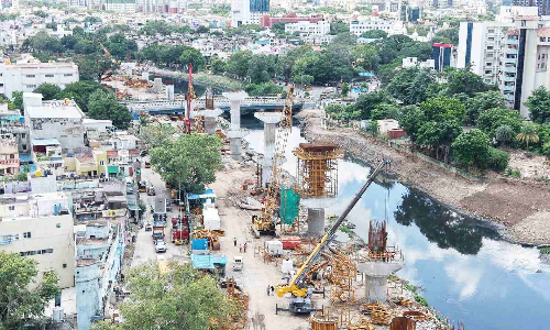 NHAI aims to complete Rs 5,570-crore Chennai Port-Maduravoyal elevated expressway by 2027 NHAI aims to complete Rs 5,570-crore Chennai Port-Maduravoyal elevated expressway by 2027