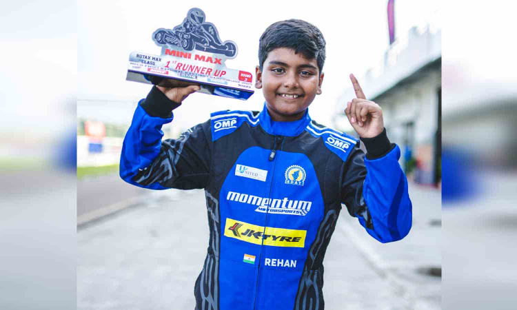 Chennais Rehan to race for India at Asia Pacific Cship