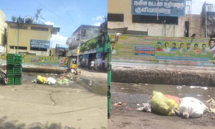Chennai Citizen Connect | West Tambaram’s busiest road stinks of stagnant sewage Chennai Citizen Connect | West Tambaram’s busiest road stinks of stagnant sewage