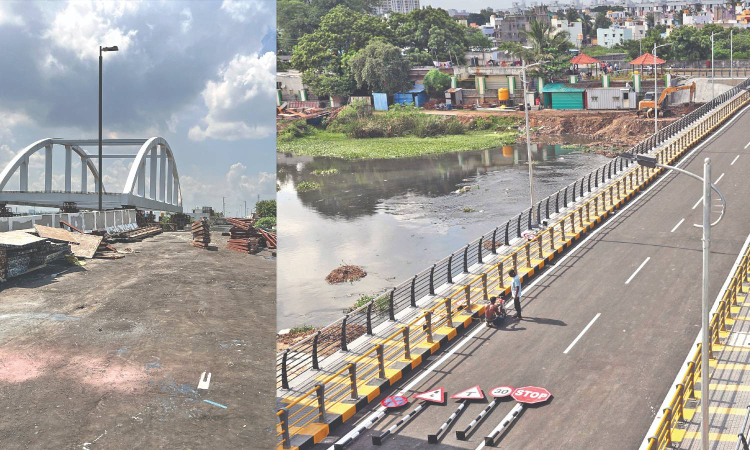 Two new bridges to ease traffic flow in Chennai