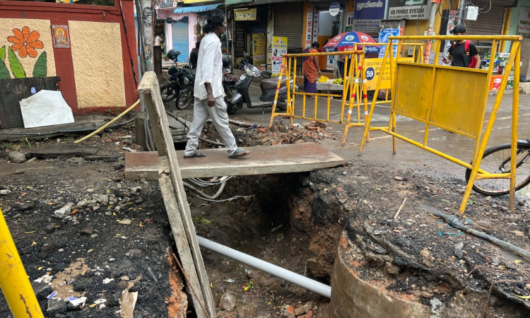 Chennai: Monsoon threat looms over as civic works lag