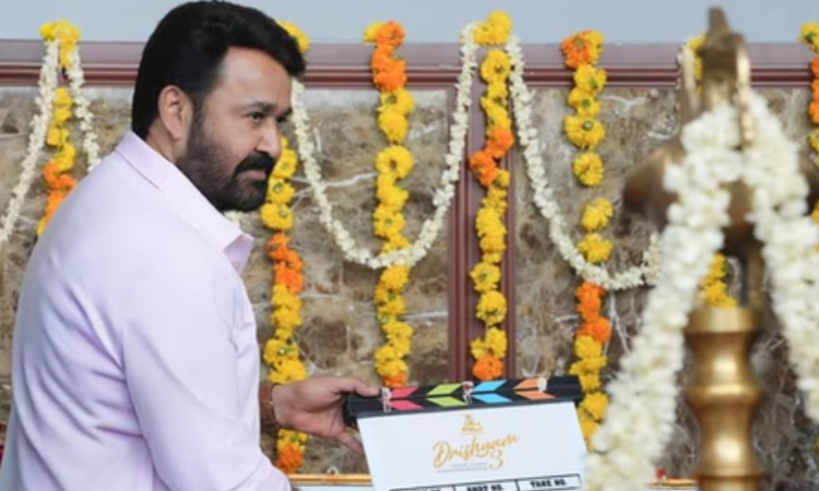Cameras start rolling for Mohanlal’s ‘Drishyam 3’ as film enters production
