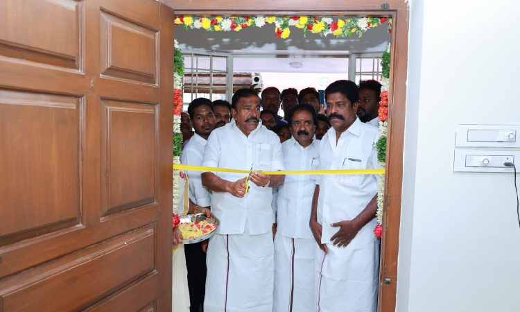 Nehru launches DMKs Tiruchy war room to battle false info