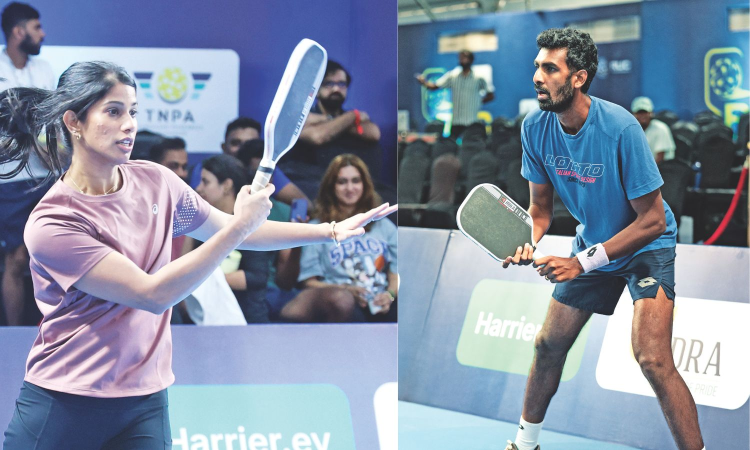 Prajnesh, Joshna help kick off Pickleball by the Bay