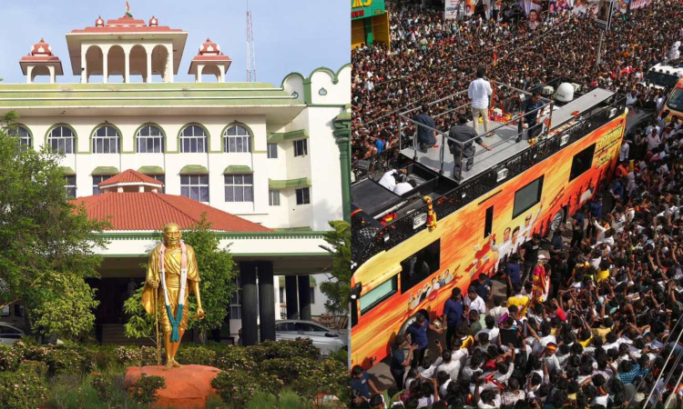 Stampede tragedy: TVK moves HC after dist secys arrest; claims Karur visit denied