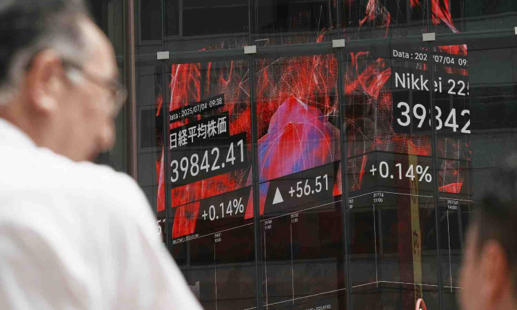 World shares are mixed as US government shutdown adds to uncertainty