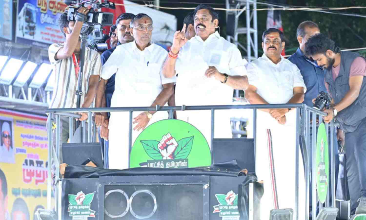 AIADMK will shatter Stalin’s dream of winning 200 seats in Assembly poll: Palaniswami AIADMK will shatter Stalin’s dream of winning 200 seats in Assembly poll: Palaniswami