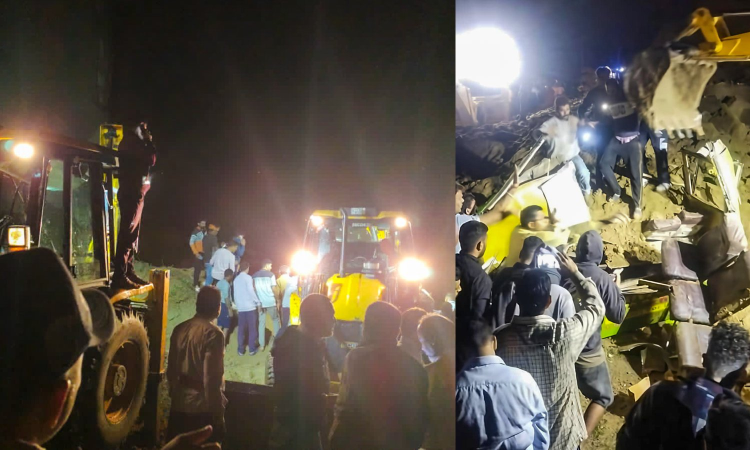 18 killed as landslide hits bus in Himachals Bilaspur; rescue operation on