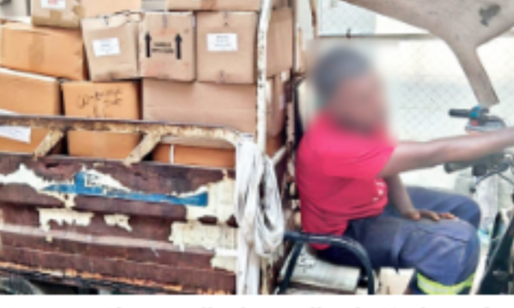 Waste pickup van moves medicines in North Chennai, officials red-faced