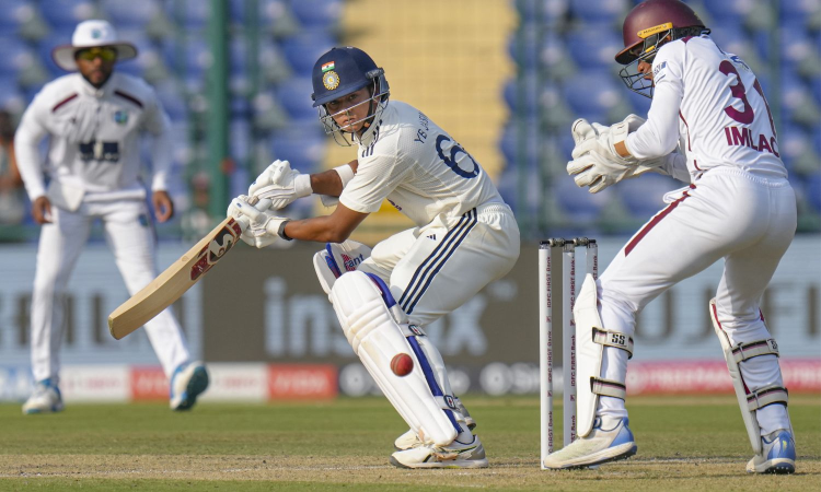 India reach 318/2 at stumps against West Indies on Day 1 after Jaiswal ton