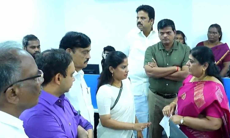 Water drains faster in north Chennai after SWD works, says Mayor Priya