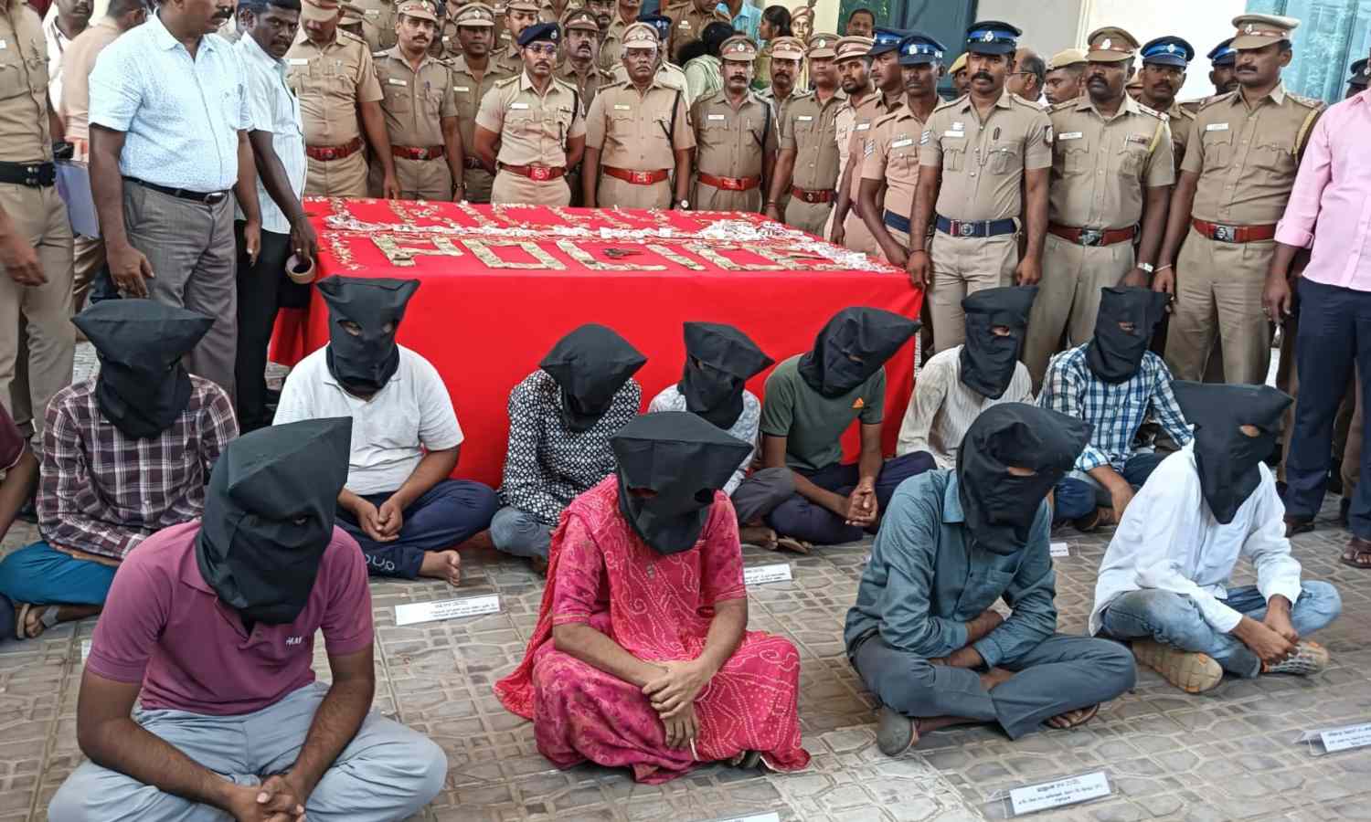 Tiruchy highway heist: 12-member north Indian gang held; 97% of gold recovered Tiruchy highway heist: 12-member north Indian gang held; 97% of gold recovered