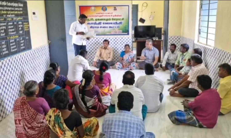 Eganapuram villagers mark their opposition to Parandur airport for 15th time Eganapuram villagers mark their opposition to Parandur airport for 15th time