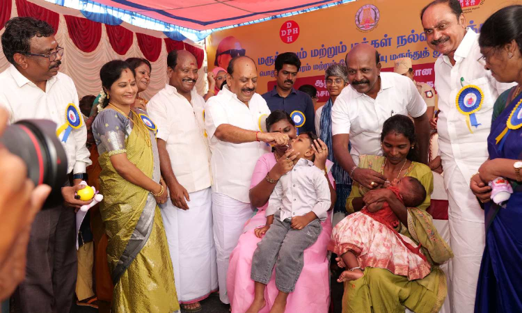 TN steps up pulse polio drive in six districts at infection risk