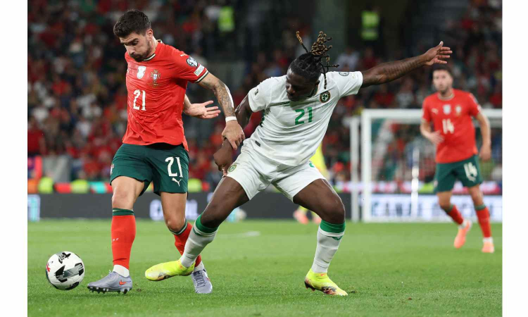 World Cup qualifiers: Neves extra-time goal keeps Portugal winning run intact
