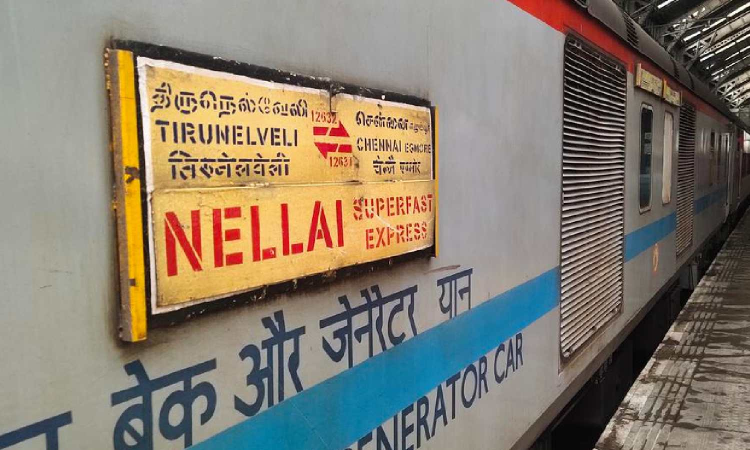 Nellai Express adjudged best maintained train