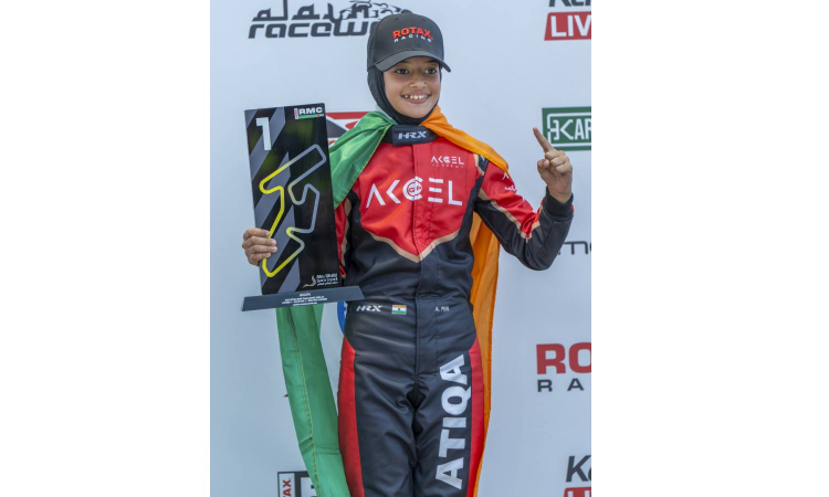 10-year-old Atiqa Mir bosses male pack for memorable win in RMC UAE Championship