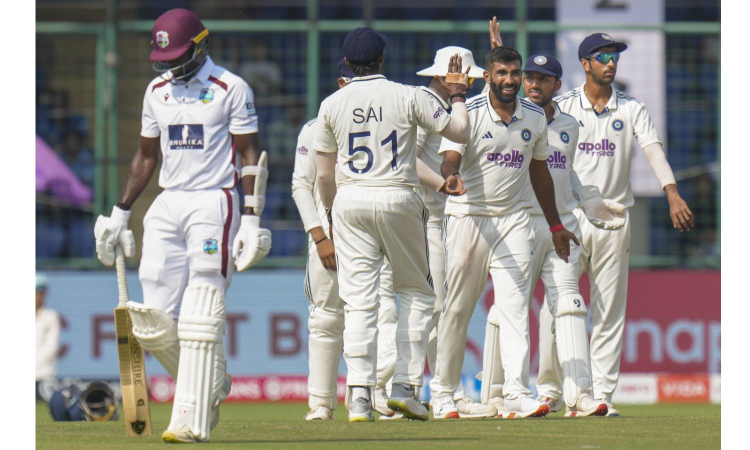Bowlers made to toil hard as West Indies stretches Test to day 5