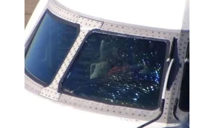 Chennai: Another midair scare as Indigo ATR flight develops cracks on cockpit windshield Chennai: Another midair scare as Indigo ATR flight develops cracks on cockpit windshield