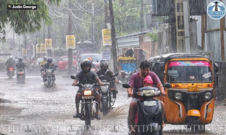 7-day rain alert for Tamil Nadu, RMC warns of heavy showers