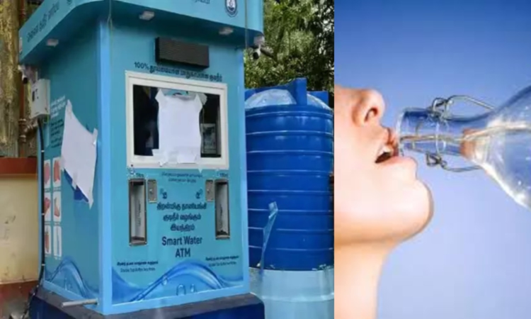 In phase 1, Water ATMs now open in three Corporation-run schools in Chennai